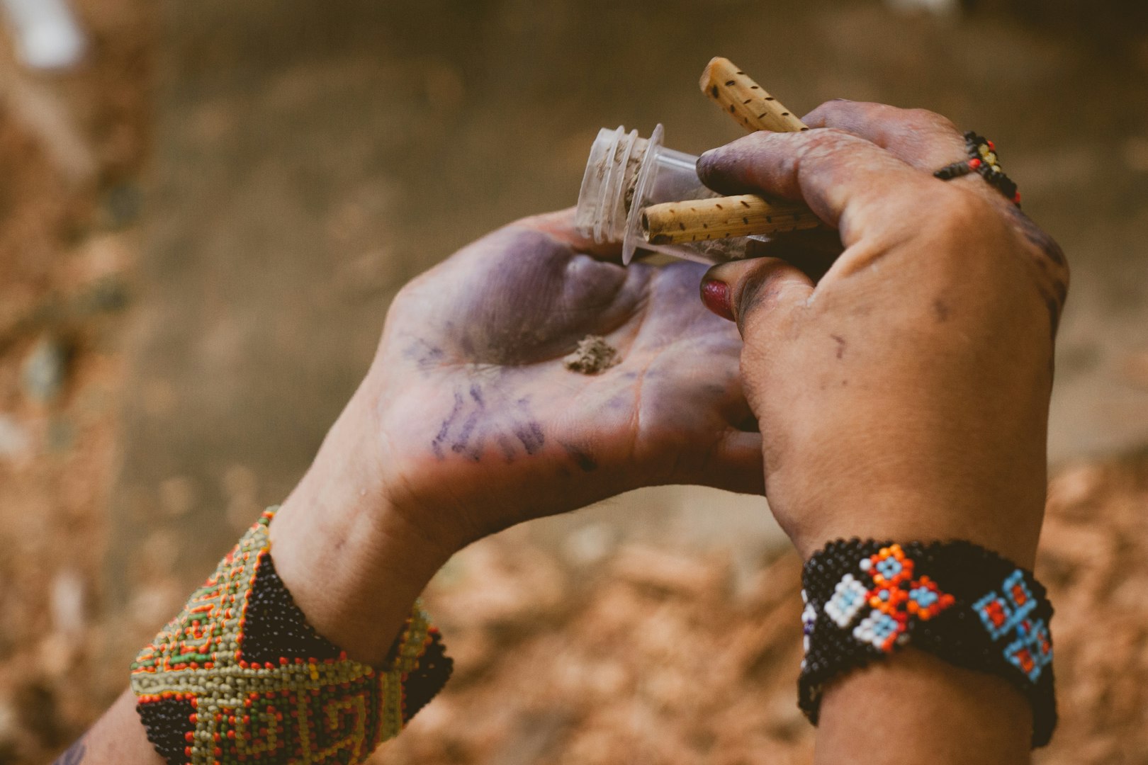 Indigenous medicine man 